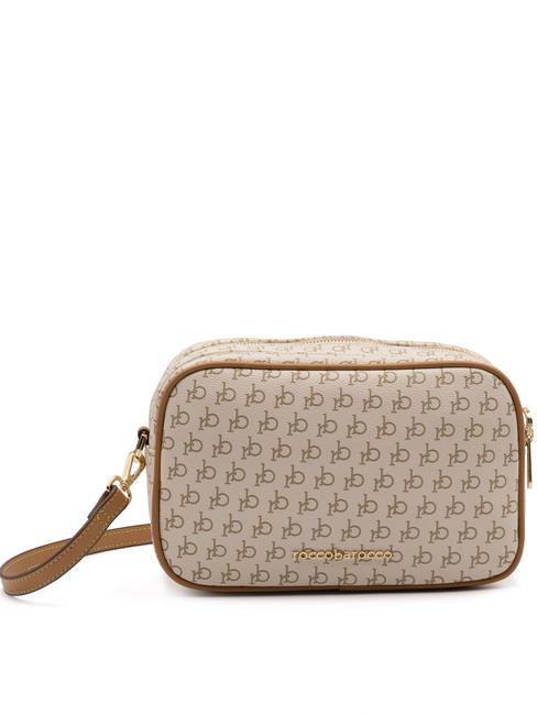 ROCCOBAROCCO MONOGRAM Borsa camera case a tracolla white - Borse Donna