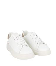 GUESS ELBA  Sneakers white brown ocra - Scarpe Uomo - 1