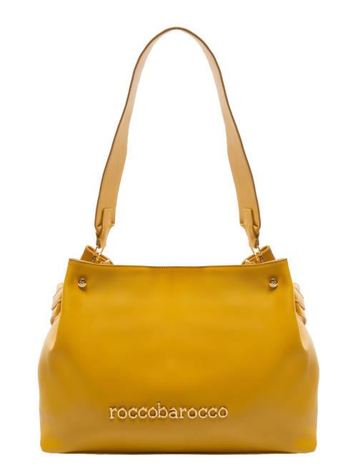 ROCCOBAROCCO ADELE Borsa con doppio manico intercambiabile mustard - Borse Donna