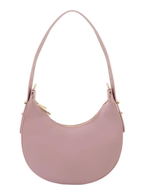 LESAC TULIPANO Borsa a spalla, con tracolla, in pelle millenial pink - Borse Donna