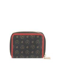 POLLINI HERITAGE Portafoglio zip around piccolo nero lacca - Portafogli Donna - 1