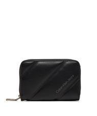 CALVIN KLEIN LINE QUILT Portafoglio zip around piccolo pvh black - Portafogli Donna - 1