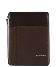 PIQUADRO CAMPIONARIO - CARY Portablocco in pelle MORO - Porta tablet & Organizer - 1