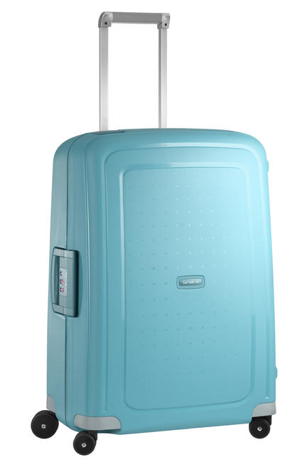 SAMSONITE S'CURE Trolley misura media AQUA BLUE - Trolley Rigidi