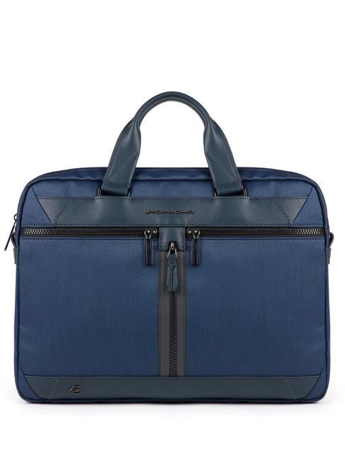 PIQUADRO TRAKAI Cartella porta pc15,6", iPad 10.5''/9.7" blu - Cartelle Lavoro