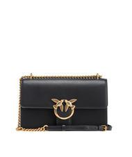 PINKO CLASSIC LOVE BAG Borsa one simply nero-antique gold - Borse Donna - 1