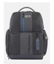 PIQUADRO URBAN FAST-CHECK Zaino in pelle porta PC 15,6" - Zaini da lavoro porta PC