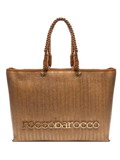ROCCOBAROCCO ALTEA Shopping Bag bronzo - Borse Donna