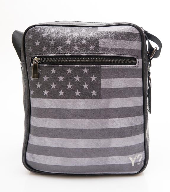 YNOT YNOT bag? Line USA FLAG BLACK USA - Over-the-shoulder Bags for Men