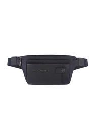 PIQUADRO BRIEF 2 Marsupio in pelle e tessuto - Marsupi