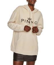 PINKO BASSANI Felpa con cappuccio - Felpe Donna