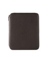 PIQUADRO CAMPIONARIO - BLACK SQUARE Portablocco A4 in pelle - Porta tablet & Organizer