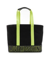 LOVE MOSCHINO FREE TIME  Shopper in canvas - Borse Donna
