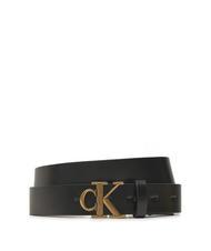 CALVIN KLEIN CK JEANS MONOGRAM  Cintura in pelle - Cinture