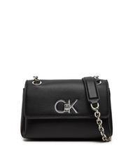 CALVIN KLEIN RE-LOCK Mini Bag a spalla / a tracolla ck black - Borse Donna - 1