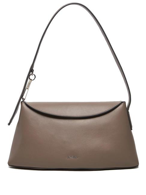 CALVIN KLEIN SOFT SCULPT Borsa a spalla cinder - Borse Donna