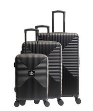 ROCCOBAROCCO ADVENTURE Set 3 trolley cabin, medio, grande black - Set Trolley - 1