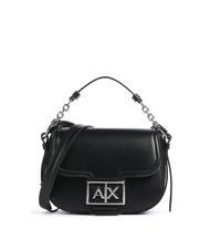 ARMANI EXCHANGE A|X BUCKLE Borsa mini roundend con tracolla Nero - Borse Donna - 1