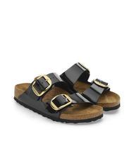 BIRKENSTOCK ARIZONA BIG BUCKLE Ciabattina vernice black - Scarpe Donna - 1