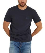 GUESS BASIC PIMA T-shirt in cotone stretch smartblue - T-shirt Uomo - 1