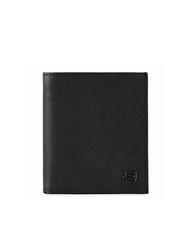 PIQUADRO BLACK SQUARE  Portafoglio verticale in pelle - Portafogli Uomo