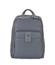 Piquadro – Zaino in pelle porta pc 14'' con tasca esterna Cronus