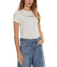 GUESS JEANS SLIM LOGO T-shirt stretch slim fit - T-shirt e Top Donna