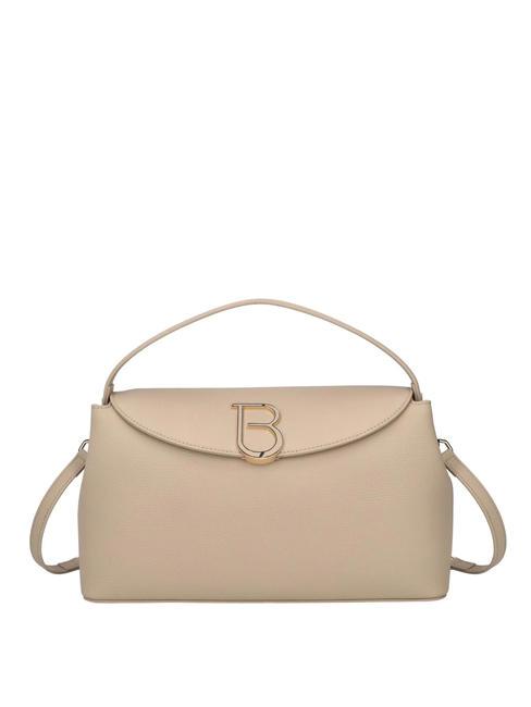 TOSCA BLU MEGEVE Borsa grande in pelle con tracolla BEIGE - Borse Donna