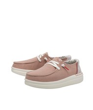 HEY DUDE WENDY RISE Scarpa mocassino easy-on in misto lino - Scarpe Donna