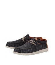 HEY DUDE WALLY JERSEY Scarpa easy-on in tessuto melange - Scarpe Uomo