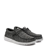 HEY DUDE WALLY SPORT KNIT Scarpa easy-on in tessuto melange - Scarpe Uomo