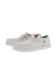 HEY DUDE WALLY FUNK NYLON CRAFT Mocassini in tessuto chambray - Scarpe Uomo