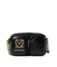 LOVE MOSCHINO CITY POCKETS Borsa trapuntata a tracolla Nero - Borse Donna - 1