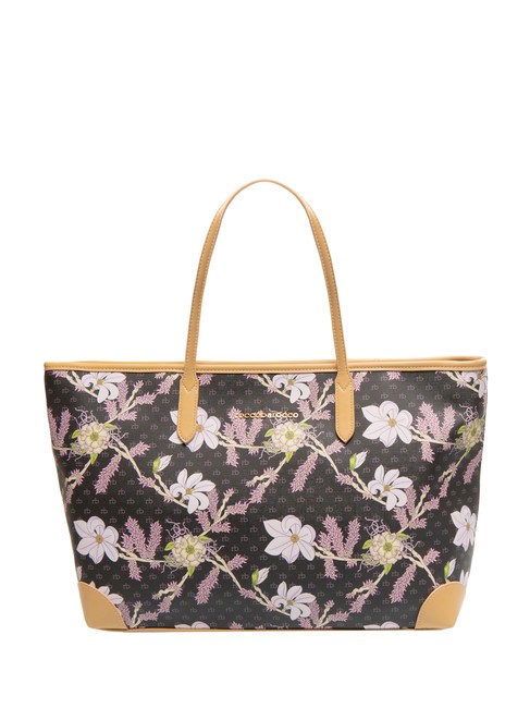 ROCCOBAROCCO FLOWER MARKET Shopper a spalla black - Borse Donna