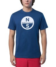 NORTH SAILS BASIC T-shirt in cotone stampa logo - T-shirt Uomo