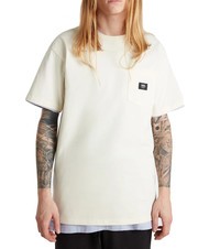 VANS OFF THE WALL II POCKET T-shirt in cotone con taschino antique white - T-shirt Uomo - 1