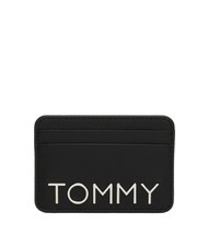 TOMMY HILFIGER TOMMY JEANS CITY BOLD Portacard piatto black - Portafogli Donna - 1