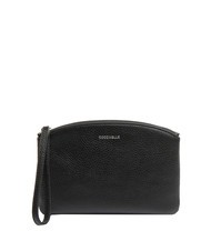 COCCINELLE ROUNDED ENVELOPE Pochette in pelle con polsierina - Borse Donna
