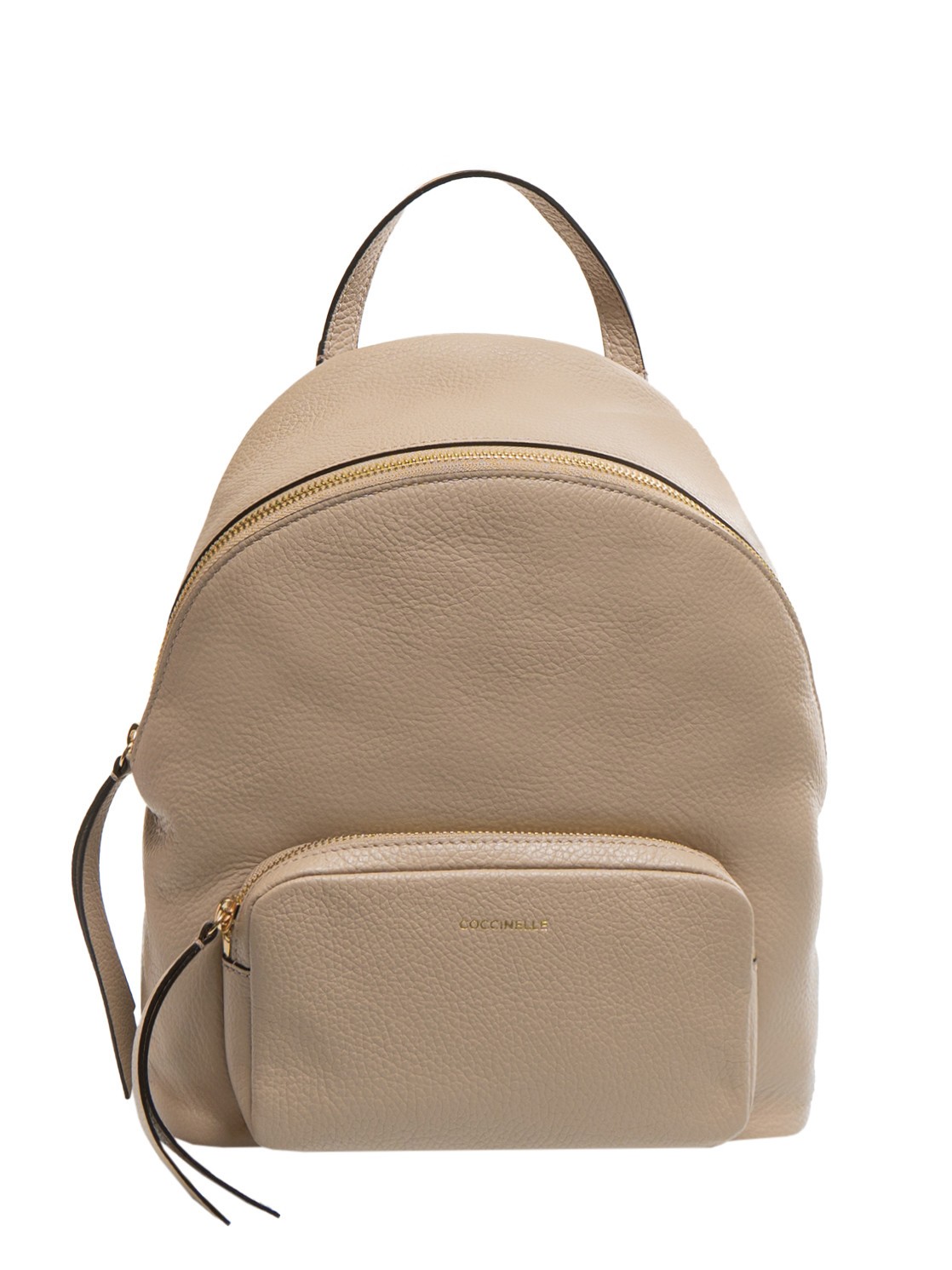 Giglio Coccinelle Rucksack Beige Giglio Borsa Coccinelle In Pelle