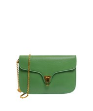 COCCINELLE BEAT ROCK Borsa con patta in pelle craquele peppermint - Borse Donna - 1