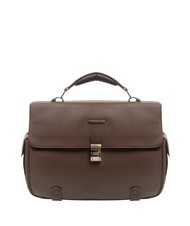 PIQUADRO CAMPIONARIO - MODUS OUT Cartella in pelle, porta pc 15.6" MORO - Cartelle Lavoro - 1