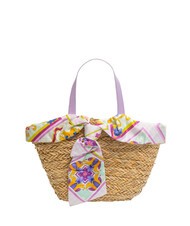 YNOT JAVA Borsa da mare media in paglia - Borse Donna