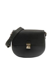 FURLA GLENN Borsa saddle in pelle stampa keria - Borse Donna