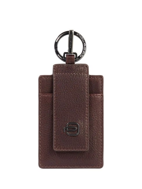 PIQUADRO CARL Portachiavi in pelle MORO - Portachiavi