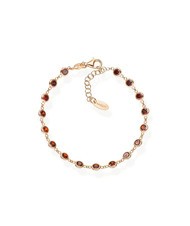 AMEN TENNIS Bracciale in argento con zirconi blu - Bracciali Donna