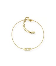 AMEN AMORE Bracciale targhetta I <3 U - Bracciali Donna