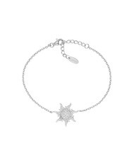 AMEN SOLE Bracciale in argento con zirconi - Bracciali Donna