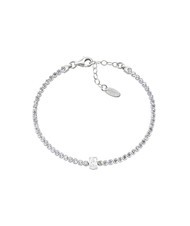 AMEN TENNIS Bracciale con zirconi bianchi - Bracciali Donna