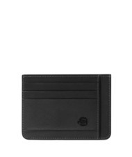 PIQUADRO DAVID Porta carte di credito piatto in pelle - Portafogli Uomo