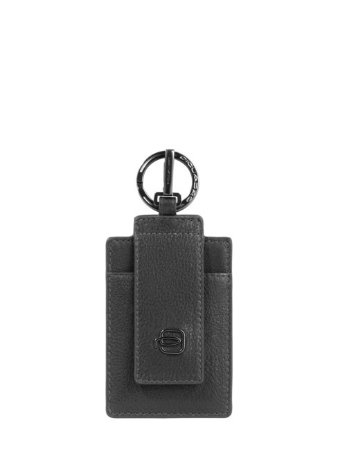 PIQUADRO CARL Portachiavi in pelle Nero - Portachiavi